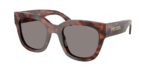 Prada PR C04S 23F80Q γυναικεία τετράγωνα γυαλιά ηλίου ταρταρούγα
