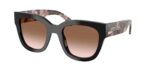 Prada PR C04S 28F90P γυναικεία μαύρα τετράγωνα γυαλιά ηλίου