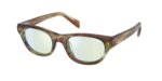 Prada PR C08S 27J20X γυναικεία γυαλιά ηλίου cat eye γκρι