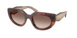 Prada PR D02S 00K10S γυναικεία γυαλιά ηλίου οβάλ ταρταρούγα σκελετός