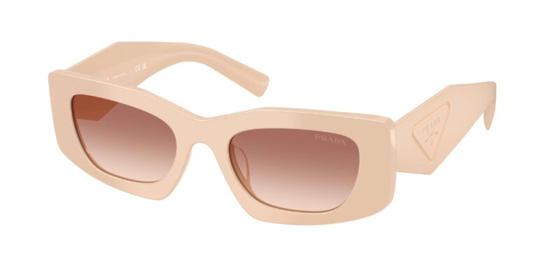 Prada PR D03SD 25B50L γυναικεία ροζ ορθογώνια γυαλιά ηλίου