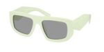 Prada PR D04SU 05K50Q γυναικεία πράσινα ακανόνιστα γυαλιά ηλίου UPC 8056262879832