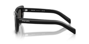 Prada PR D07S 16K08Z γυαλια ηλιου μαύρο σκελετό με σκούρους γκρι φακούς