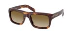 Prada PR D11S 15W20U ανδρικά γυαλιά ηλίου ταρταρούγα με καφέ ντεγκραντέ φακούς 54mm