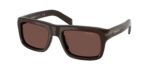 Prada PR D11S 27I90W ανδρικά γυαλιά ηλίου Cigar με καφέ σοκολά φακούς