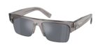 Prada PR D12SU 16Z30Z ανδρικά γυαλιά ηλίου Transparent Asphalt με φακούς Grafite antiriflesso 55mm