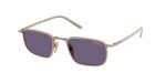 Prada PR D52S 7OE70W γυαλια ηλιου μπρούντζινο μεταλλικό σκελετό με βιολετί φακούς