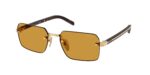 Prada D55S 5AK50P ανδρικά χρυσά rimless γυαλιά ηλίου