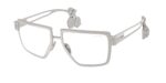 Prada PR D56S 1BC10W γυναικεία γυαλιά ηλίου ασημί τετράγωνα
