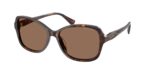 VINTAGE γυναικεία γυαλιά ηλίου RALPH LAUREN RA5351U 500373 με σκούρο havana κοκάλινο σκελετό και καφέ φακούς.