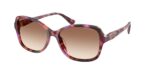 FASHION γυναικεία γυαλιά ηλίου RALPH LAUREN RA5351U 623913 με βιολετί havana κοκάλινο σκελετό και καφέ ντεγκραντέ φακούς.