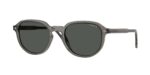 ανδρικά γυαλιά ηλίου VOGUE VO5707S 329487 με διαφανές σκούρο γκρι κοκάλινο σκελετό και σκούρους γκρι φακούς.