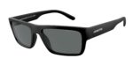 Κομψά ανδρικά γυαλιά ηλίου ARNETTE AN4338 290081 Phoxer με ματ ανακυκλωμένο μαύρο κοκάλινο σκελετό και πολωτικούς σκούρους γκρι φακούς.