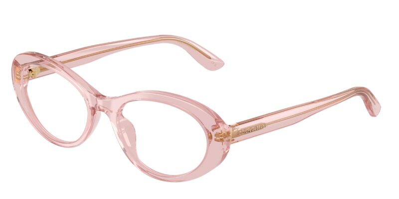 Γυαλιά οράσεως Dolce & Gabbana DG3450 3148 Διαφανές Ροζ 53 UPC 8056266003714
