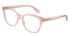 Γυαλιά οράσεως Dolce & Gabbana DG3451 3148 Διαφανές Ροζ