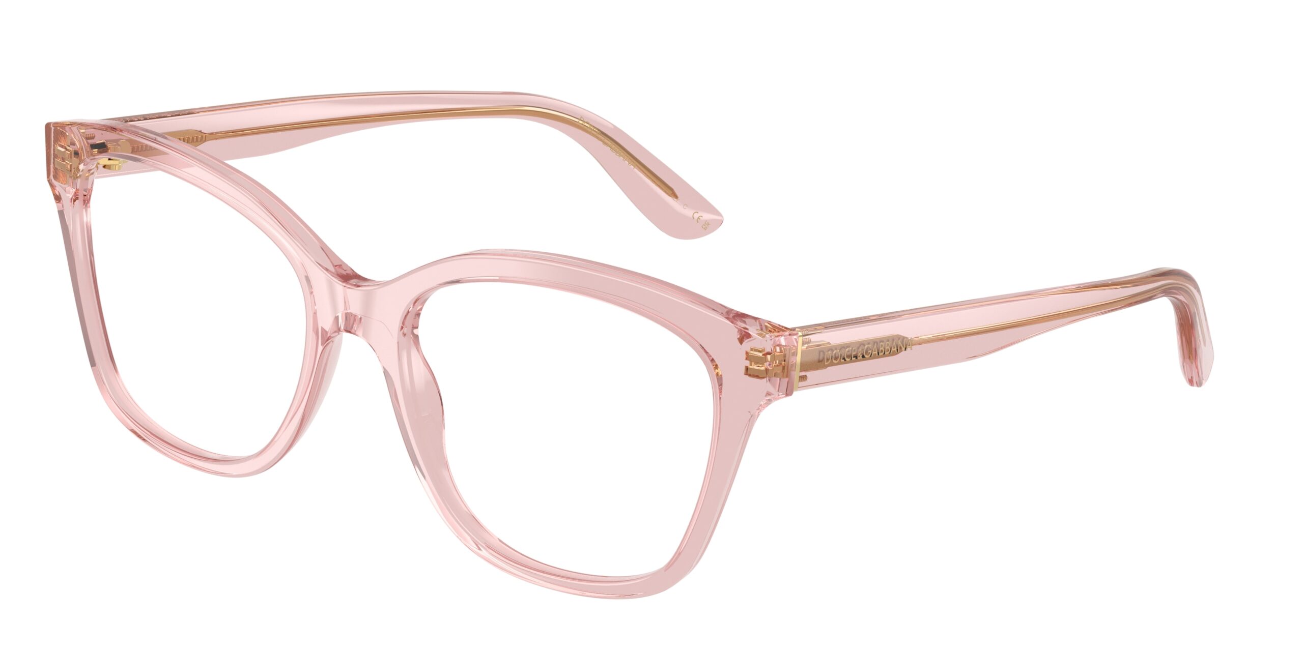 Γυαλιά οράσεως Dolce & Gabbana DG3451 3148 Διαφανές Ροζ