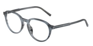 Γυαλιά οράσεως Dolce & Gabbana DG3444 3482 Μπλε Εξωτερικά, Ριγέ Μπλε Εσωτερικά