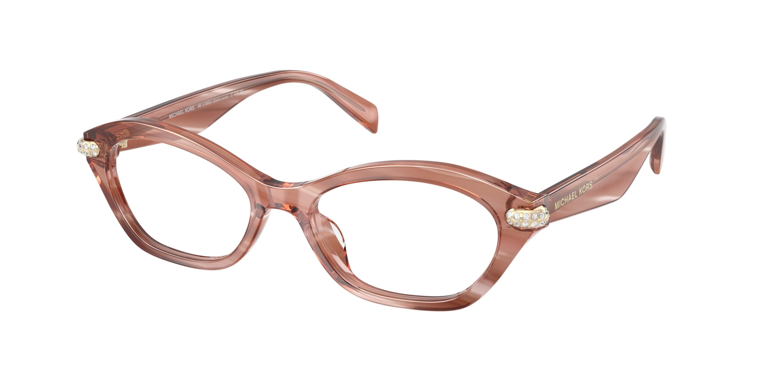 Γυαλιά οράσεως Michael Kors MK4186BU 4056 Ροζ Κέρατο 52 EAN 725125543811