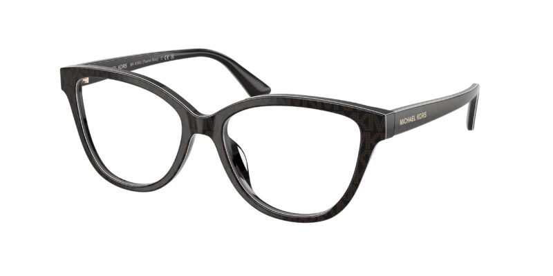 Γυαλιά οράσεως Michael Kors MK4195U 3706 Σοκολατί με μοτίβο MK 53 EAN 725125547277