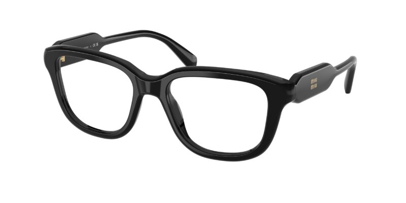 Γυαλιά οράσεως Miu Miu MU 02ZV 16K1O1 Μαύρο EAN 8056262886854