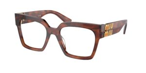Γυαλιά οράσεως Miu Miu MU 04UV 11Q1O1 Ριγέ Ταμπά 52 EAN 8056262086636