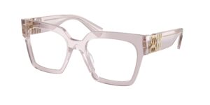 Γυαλιά οράσεως Miu Miu MU 04UV 12W1O1 Διαφανές Μωβ 52 EAN 8056262579350