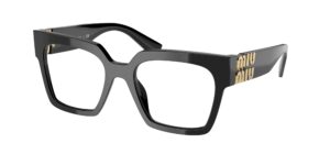 Γυαλιά οράσεως Miu Miu MU 04UV 1AB1O1 Μαύρο EAN 8056262667484