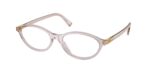 Γυαλιά οράσεως Miu Miu MU 09XV 12W1O1 Transparent Mauve 53 EAN 8056262888896