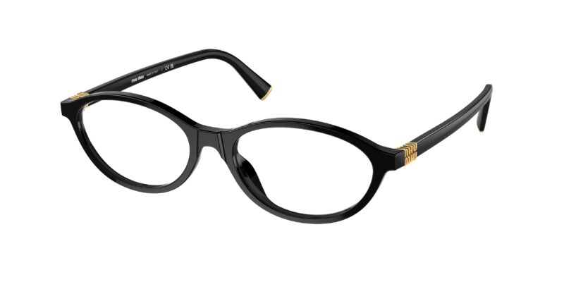 Γυαλιά οράσεως Miu Miu MU 09XV 16K1O1 Μαύρο 53 EAN 8056262145258