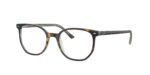 Γυαλιά οράσεως Ray-Ban RX5397 8249 Havana Εξωτερικά Διαφανές Πράσινο Εσωτερικά Elliot