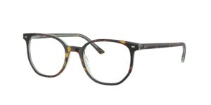 Γυαλιά οράσεως Ray-Ban RX5397 8249 Havana Εξωτερικά Διαφανές Πράσινο Εσωτερικά Elliot