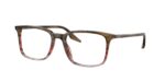Γυαλιά οράσεως Ray-Ban RX5421 8251 Ριγέ Καφέ & Κόκκινο UPC 8056597937122