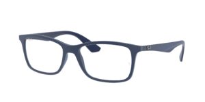 Γυαλιά οράσεως Ray-Ban RX7047 5450 Διαφανές Μπλε UPC 7895653358942 8053672357943 8053672357998