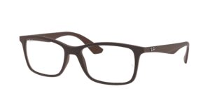 Γυαλιά οράσεως Ray-Ban RX7047 5451 Διαφανές Καφέ UPC 8053672357950 8053672358001